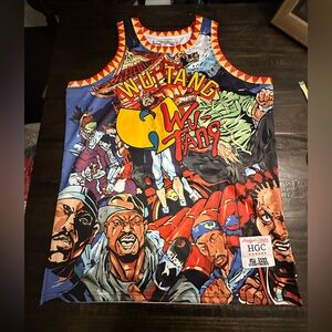 Brand new Wu Tang basketball jersey. Size 2XL by Headgear Classics.